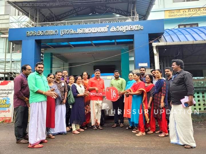 മാടക്കത്തറ ഗ്രാമപഞ്ചായത്തിനെ മാലിന്യ മുക്തമാക്കാൻ ഹരിതകർമ്മ സേനയ്ക്ക് ഇനി സ്വന്തംഇ-ഓട്ടോ