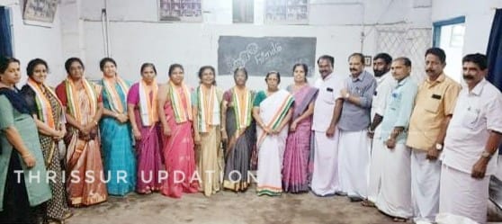 പാണഞ്ചേരി മണ്ഡലം മഹിളാ കോൺഗ്രസിന്റെ ആഭിമുഖ്യത്തിൽ ആദ്യകാല പ്രസിഡന്റുമാരെ ആദരിച്ചു