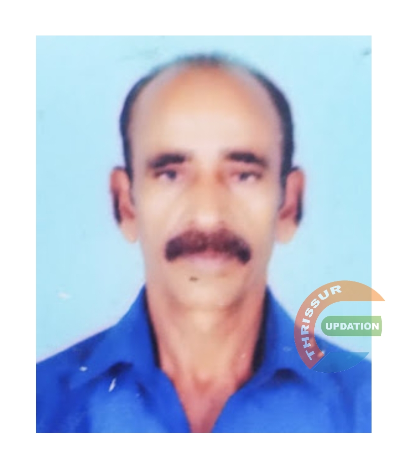 ദേശീയപാത ചുവന്നമണ്ണിൽ കാർ ഇടിച്ചുണ്ടായ അപകടത്തിൽ വർക്ക്ഷോപ്പ് ഉടമ നാരായണൻ മരിച്ചു