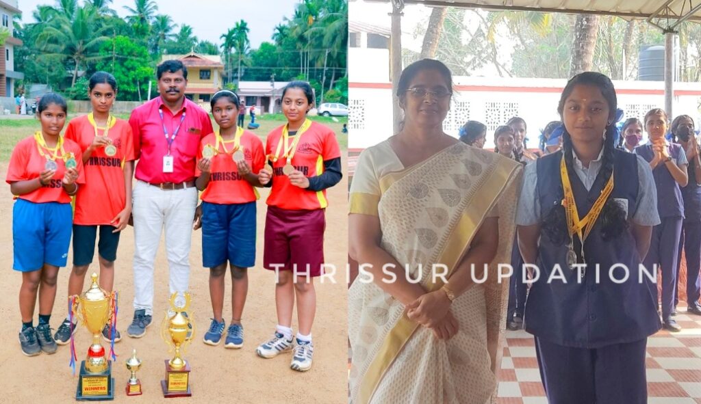 സൈക്കിൾ പോളോ ചാമ്പ്യൻഷിപ്പിൽ സബ് ജൂനിയർ വിഭാഗത്തിൽ ഒന്നാം സ്ഥാനം കരസ്ഥമാക്കി കണ്ണംകുളങ്ങര സ്വദേശിനി അനാമിക പുരുഷൻ