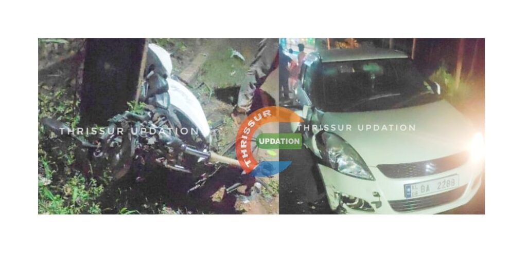 താണിക്കുടത്ത് വാഹനാപകടം