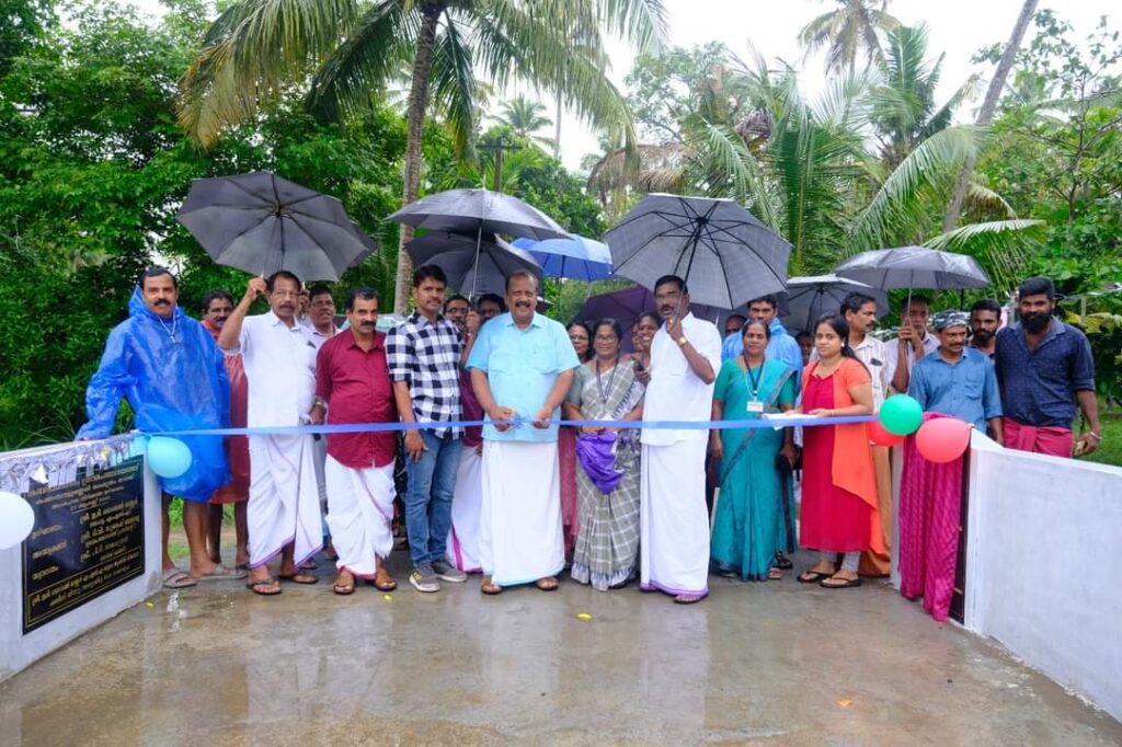 കണക്കാട്ടുശ്ശേരി പാലം നാടിന് സമർപ്പിച്ചു