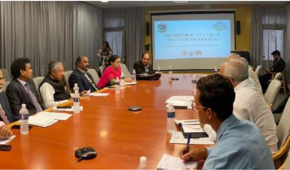 ആരോഗ്യ മേഖലയിൽ കേരളവുമായി സഹകരിക്കാൻ സന്നദ്ധത പ്രകടിപ്പിച്ച് ക്യൂബ