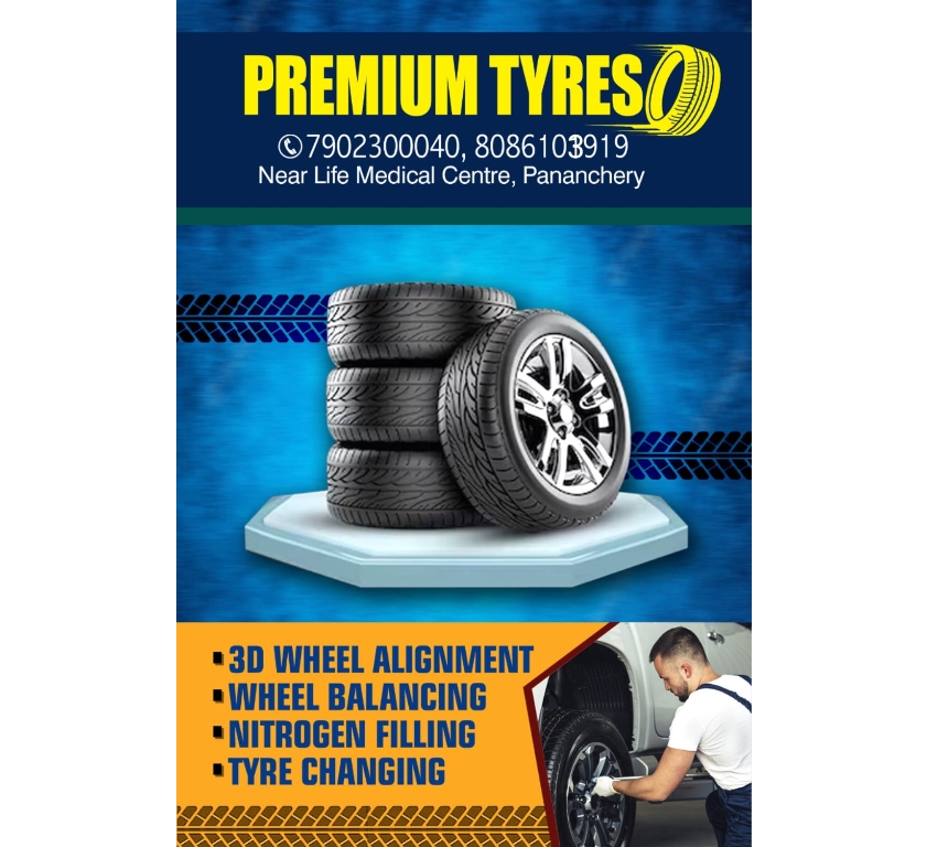 PREMIUM TYRES & 3D WHEEL ALIGNMENT